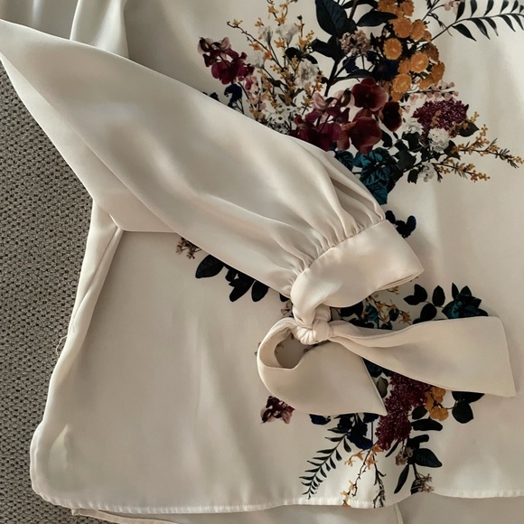 ZARA Floral Print Top - Picture 7 of 7